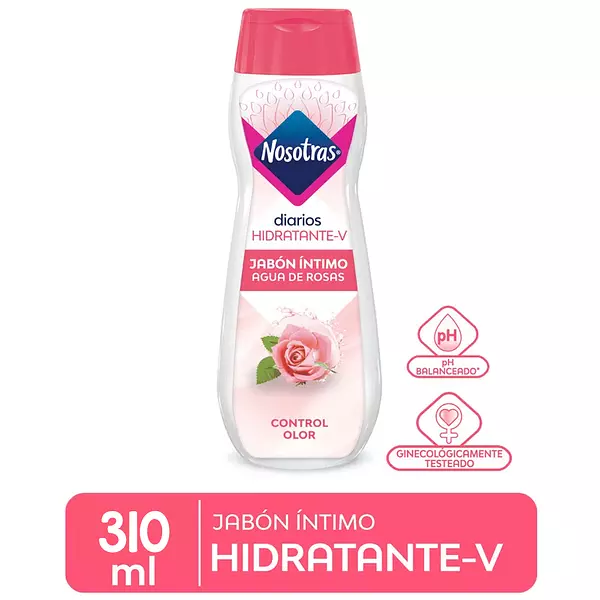 Jabón Intimo Nosotras Agua De Rosas X 310ml