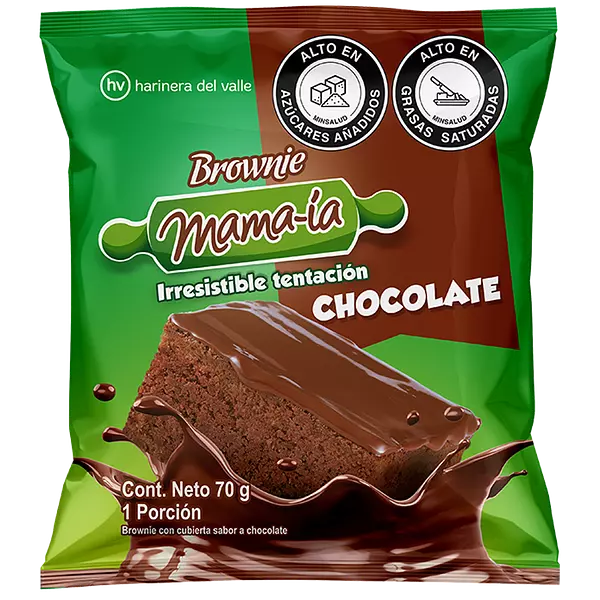 Brownie Mama-Ia Chocolate X 70g