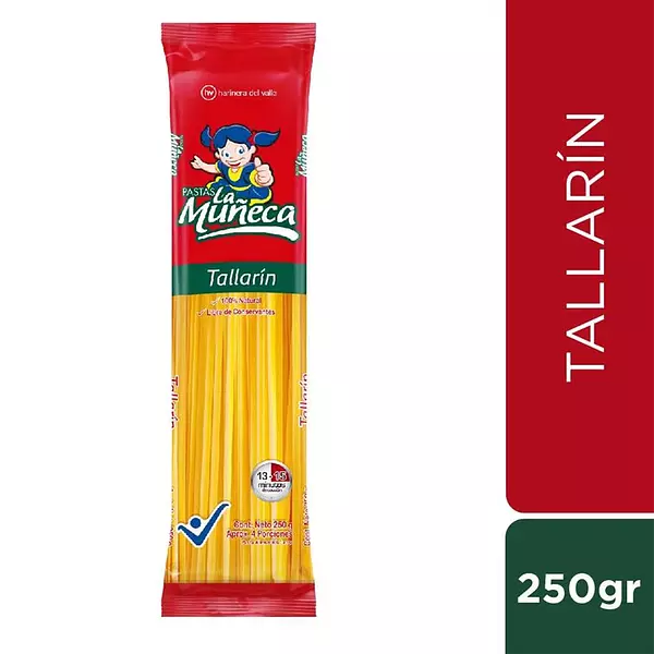 Pasta La Muñeca X 250 Tallarin