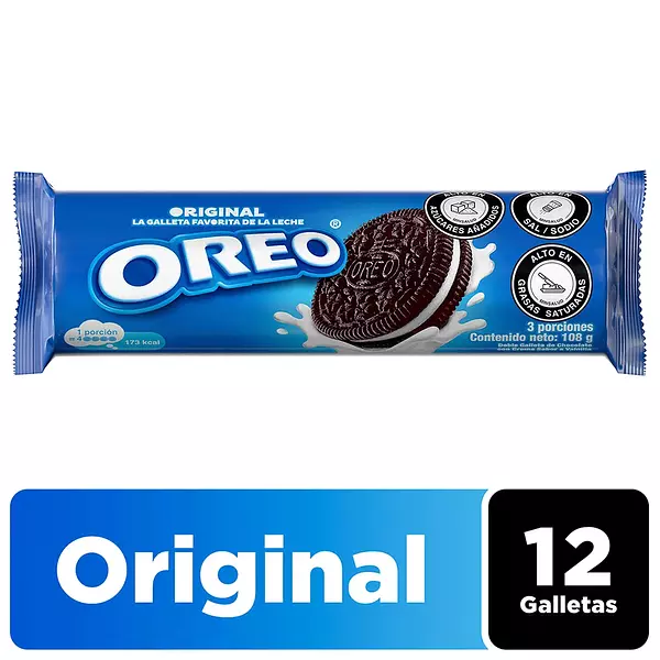 Galletas Oreo Original Rollo X108g