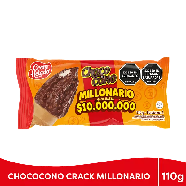 Chocono Crack Millonario X 110 Gr