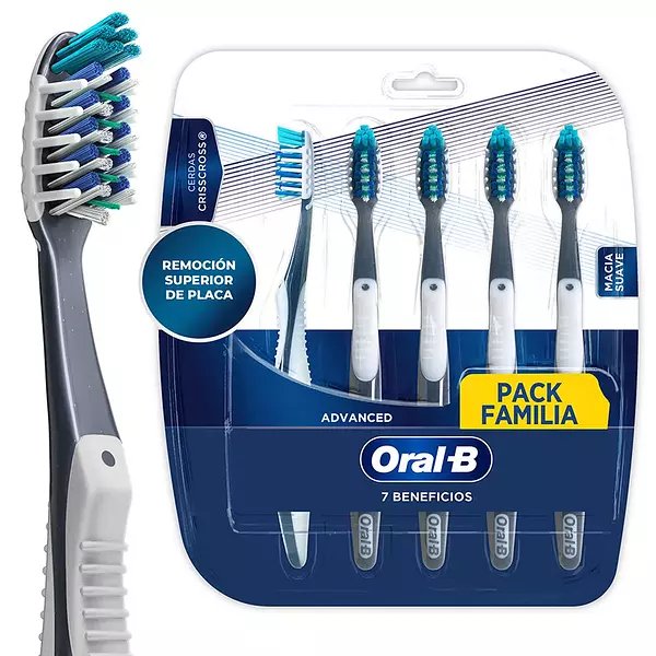 Cepillo Dental Oral B Pro Salud Suave X5 Unds