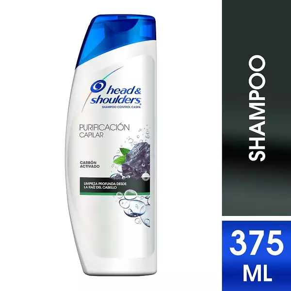 Shampoo Head & Shoulders Carbón Activado X375ml