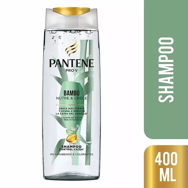 Shampoo Pantene Bambú X400ml