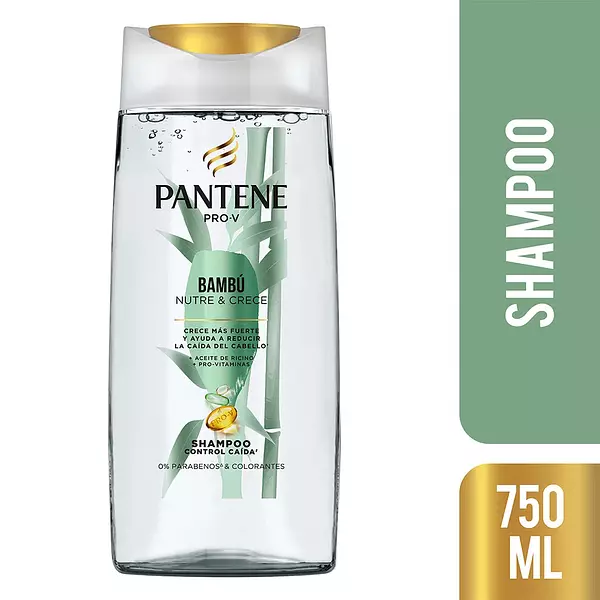 Shampoo Pantene Bambú X750ml