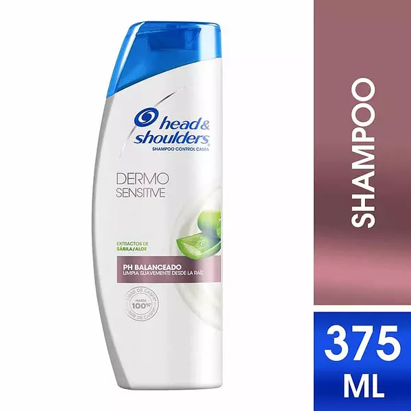 Shampoo Head & Shoulders Extractos Sábila Aloe X375ml