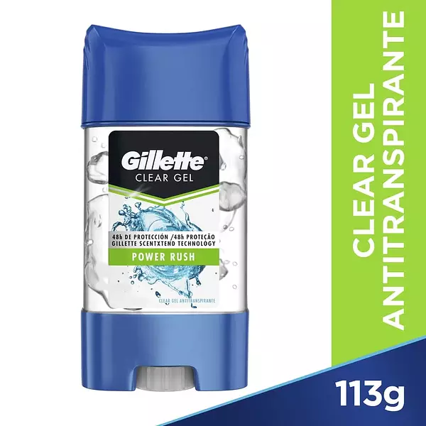 Desodorante Gillette Gel Power Rush 113g