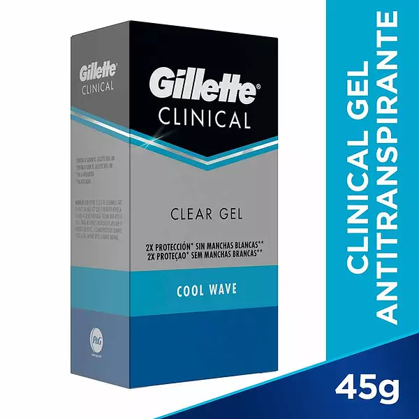 Desodorante Gel Clínico Gillette Cool Wave X45g