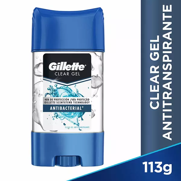 Desodorante Gel Gillette Antibacterial X113g