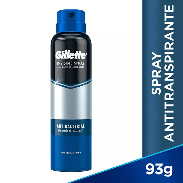 Desodorante Gillette Spray Antibacterial 93g