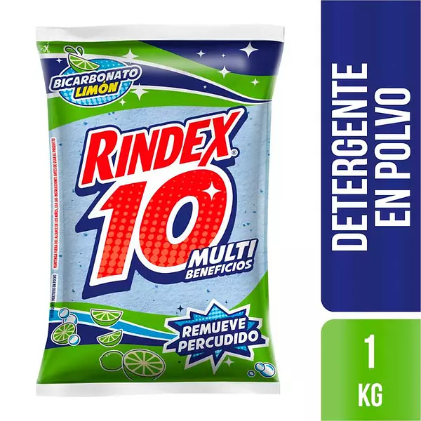 Detergente Rindex10 Multibeneficios X1000g