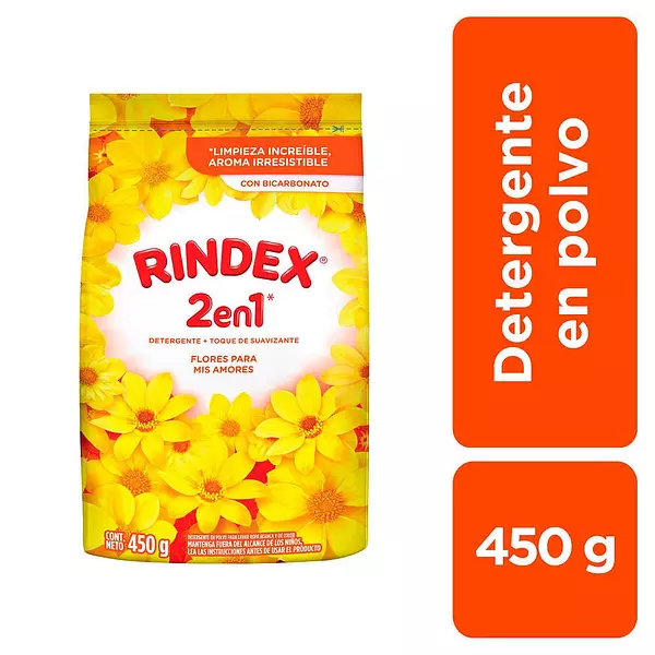 Detergente Rindex Flores Para Mis Amores 450g