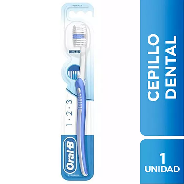 Cepillo Oral B 123 X1unidad