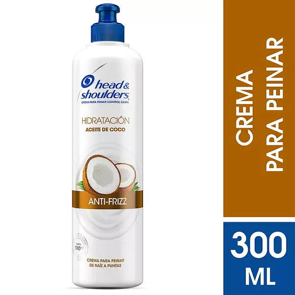 Crema Para Peinar Head & Shoulders Hidratación Coco 300ml