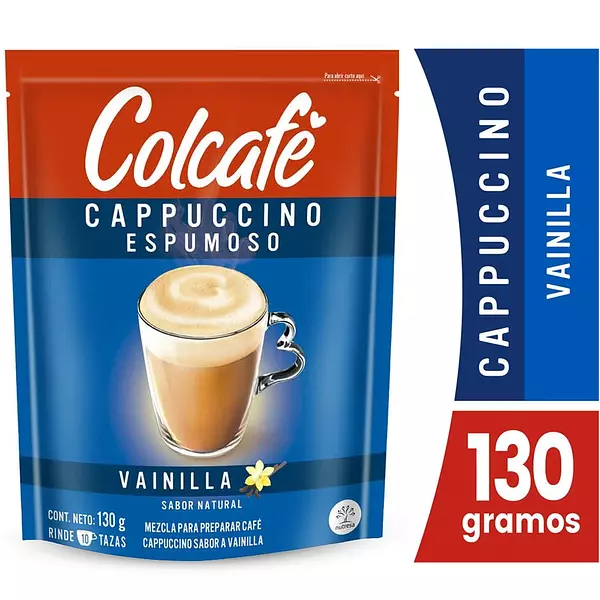 Café Colcafé Cappuccino Vainilla 130gr