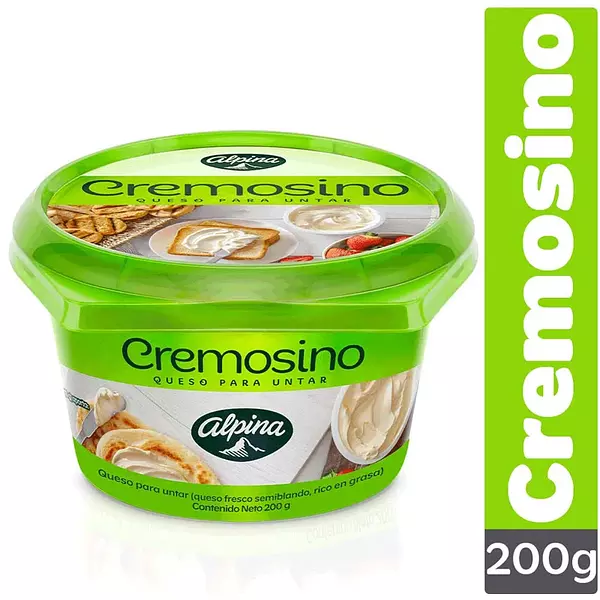 Queso Crema Alpina Para Untar 200 G