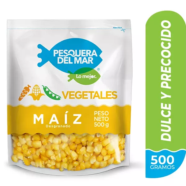 Maíz Pesquera Del Mar Desgranado Congelado X 500 G