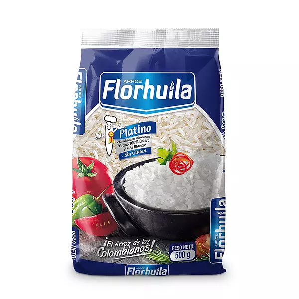 Arroz Florhuila Platino 500g