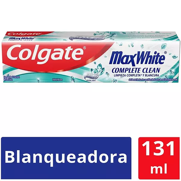 Crema Dental Colgate Max White Complete Clean 100 Ml