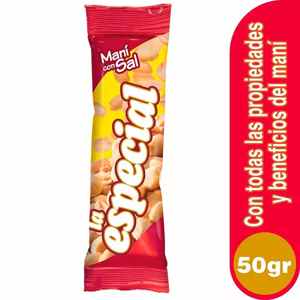 Maní La Especial Con Sal 50gr