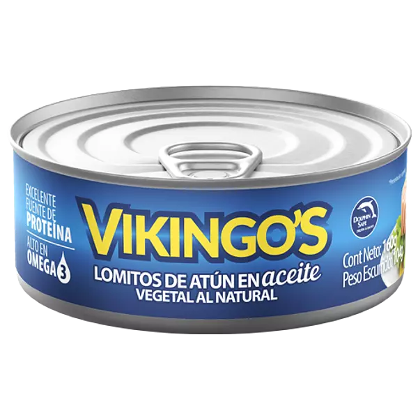 Atún Vikingo'S Lomitos Aceite 160gr