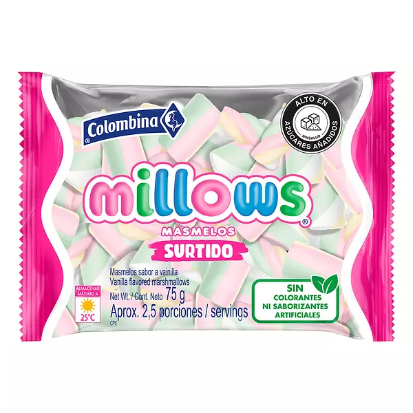 Masmelos Millows Surtidos X75g