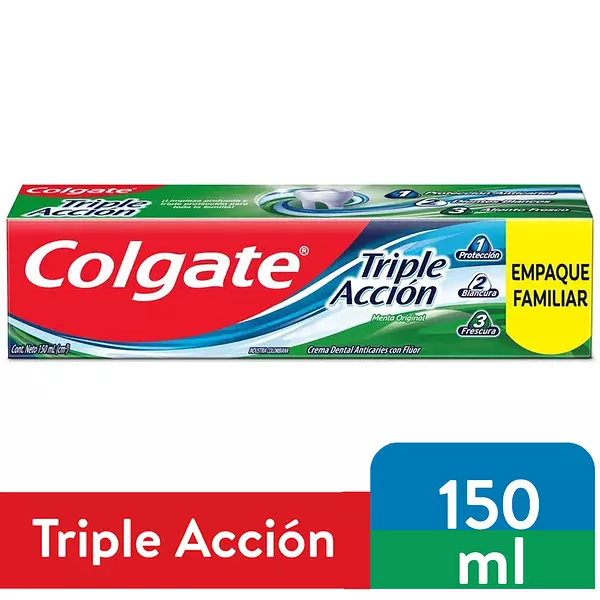 Crema Dental Colgate Triple Acción 150ml