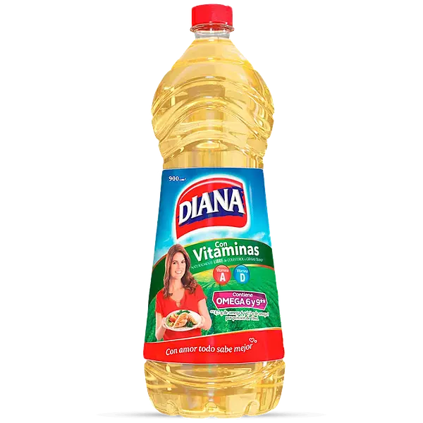 Aceite Diana Con Vitaminas X900ml