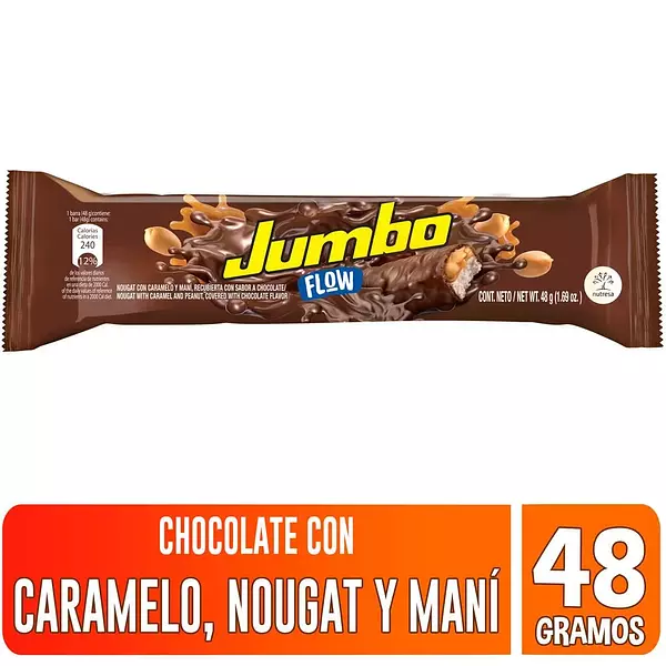 Chocolatina Jumbo Flow X48g