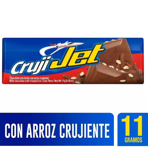 Chocolatina Jet Cruji 11g