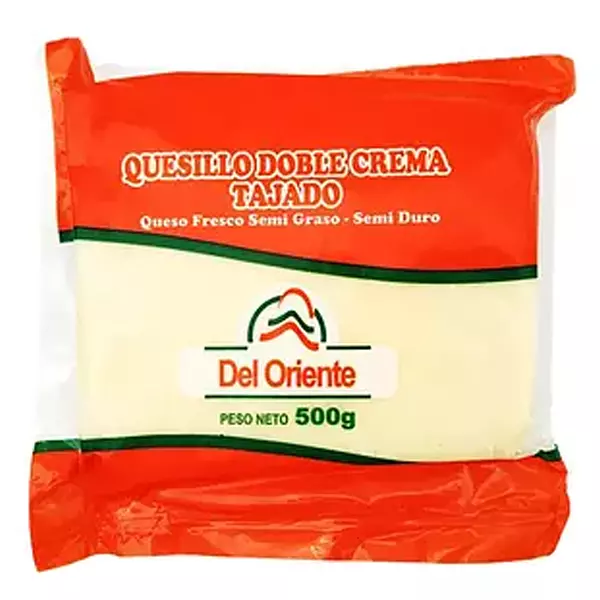 Quesillo Del Oriente Tajado X 500 Gr