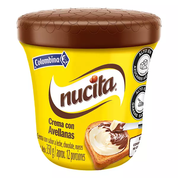 Crema Nucita Con Avellana X350g