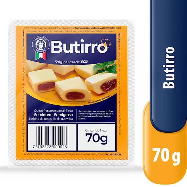 Queso Vecchio Bocadillo X 70 Gr