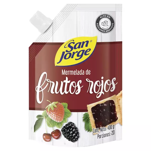 Mermelada San Jorge Frutos Rojos 400g