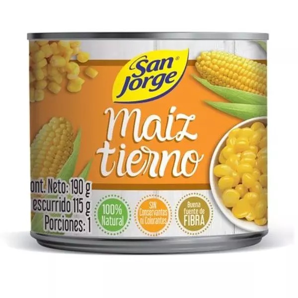 Maiz Tierno San Jorge X 190gr