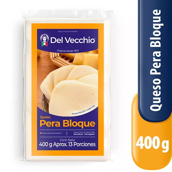 Queso Vecchio Pera Bloque X 400 Gr