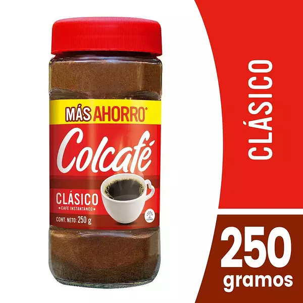 Café Colcafé Instantáneo Clásico 250g