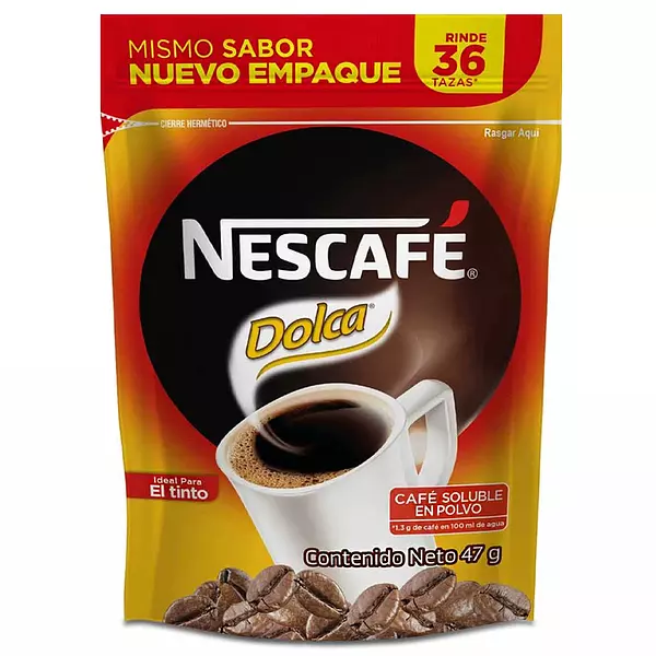 Café Nescafé Dolca Instantáneo X47g