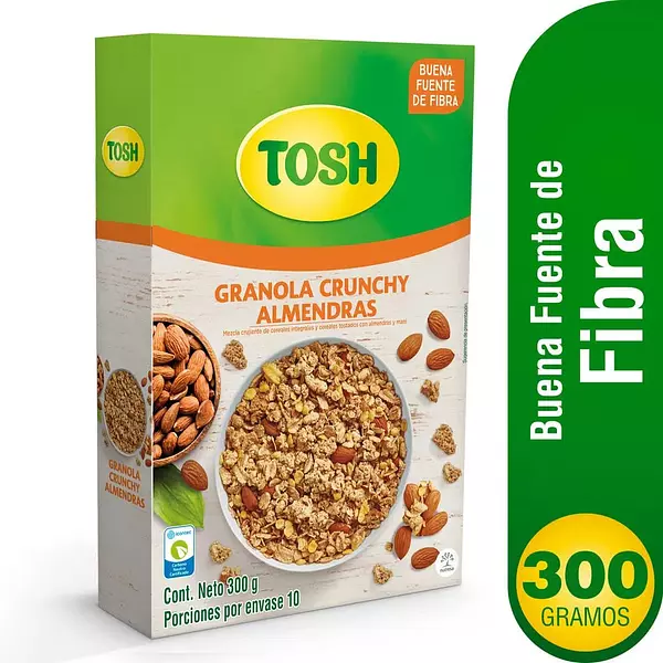 Cereal Granola Tosh Almendra 300g