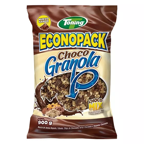 Granola Choco Mix Toning X900g