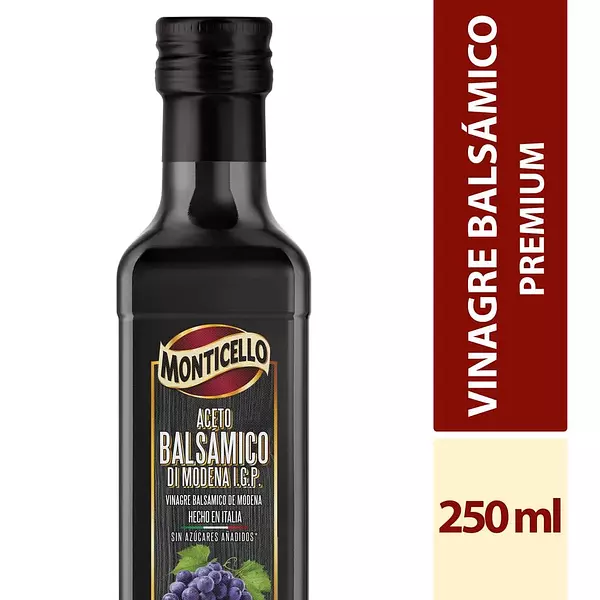 Vinagre Monticello Balsámico 250 Ml