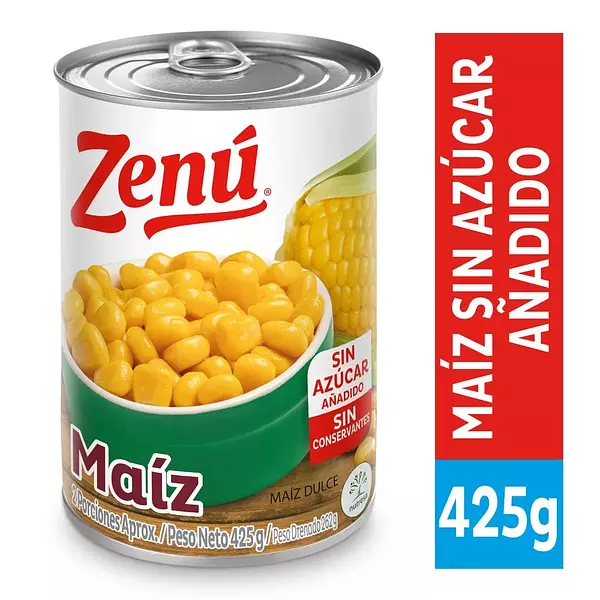 Maíz Tierno Zenú Dulce X425gr