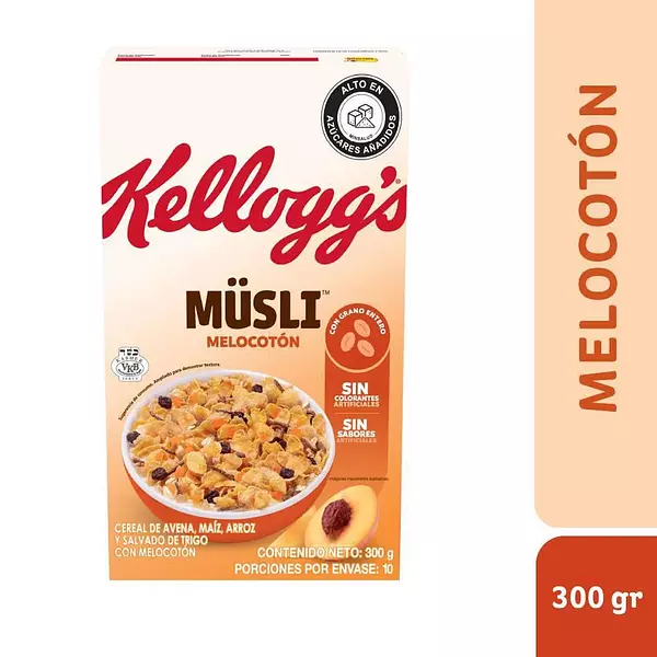 Cereal Kellogg’S® Müsli Melocotón X300gr