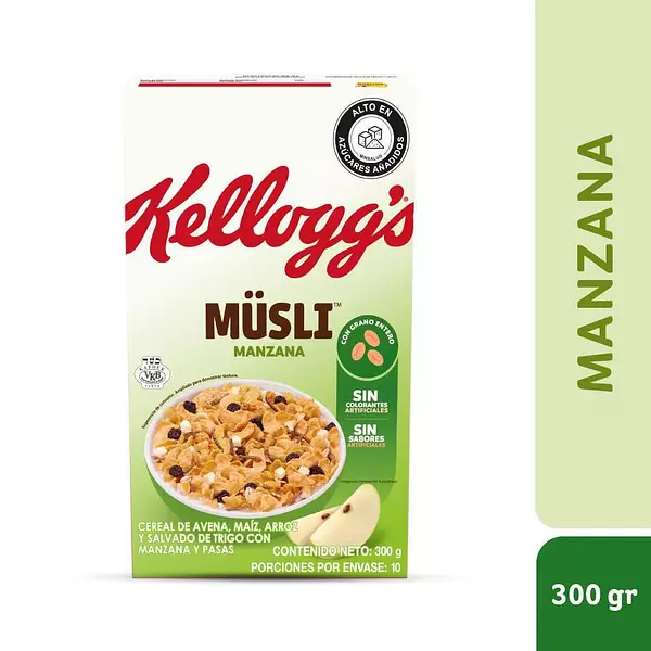 Cereal Kellogg’S® Müsli Manzana X300gr