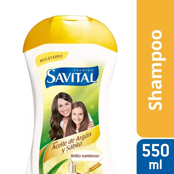 Shampoo Savital Argán 550ml