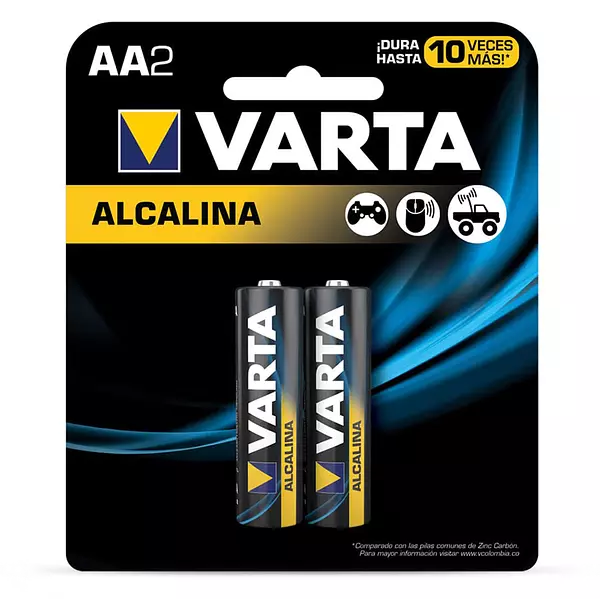 Pila Varta Alcalina A A X2unds