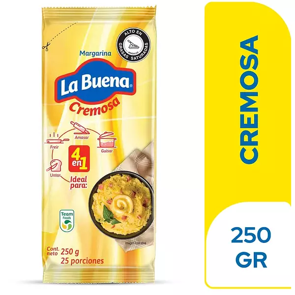 Margarina La Buena Cremosa X250g