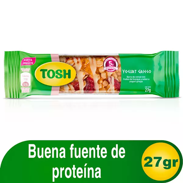 Granola Tosh Frutos Del Bosque Y Yogurt Griego X 27 Gr