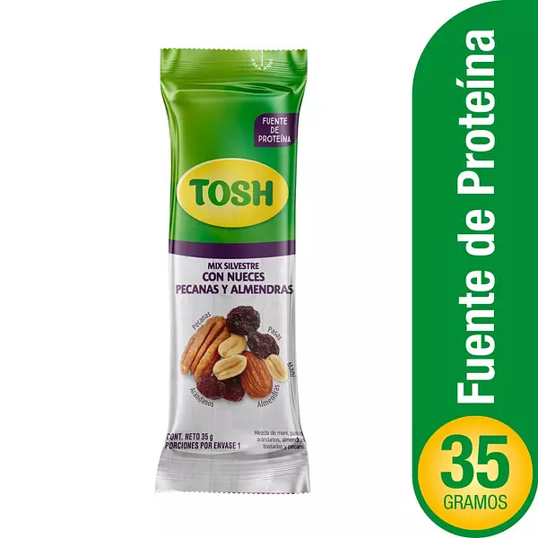 Pasabocas Tosh Mix Silvestre 35 Gr