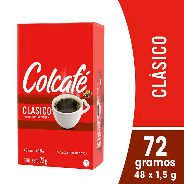 Café Colcafé Clasico X 48 Unidades 72 Gr